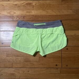 Lululemon Run: Speed Short *4-way Stretch (rare color combo)